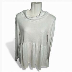 Maurices White Cowl Neck Top